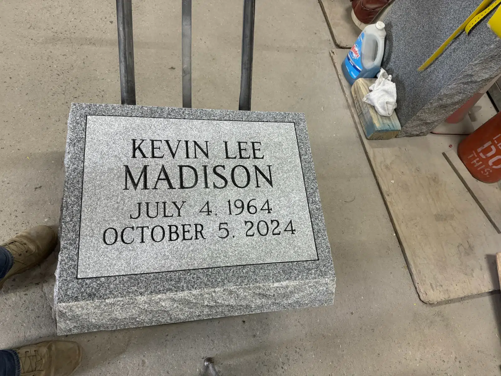 Granite Unique Headstone hand-carved by Unique Memorials in NJ — image 4