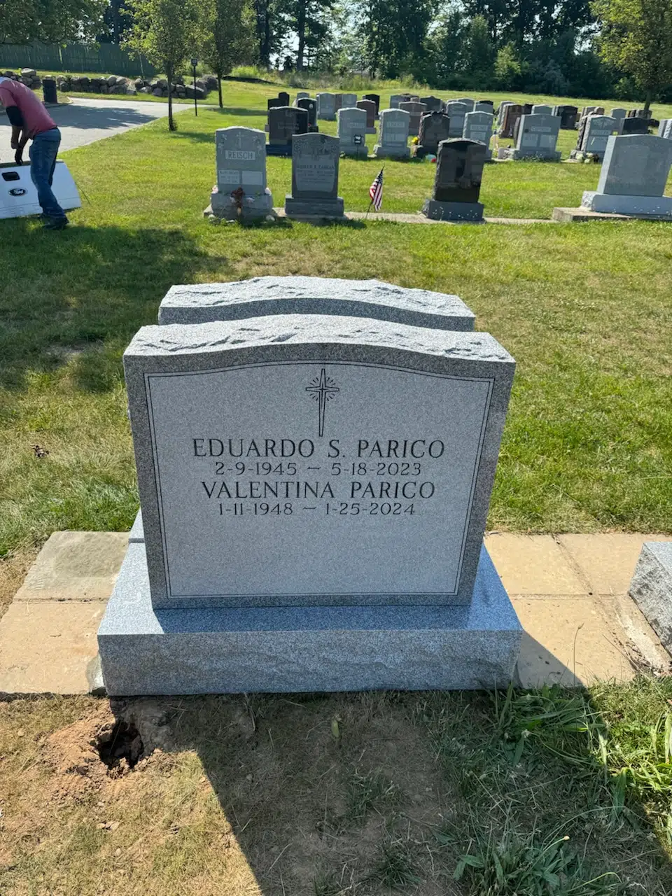 Granite Unique Headstone hand-carved by Unique Memorials in NJ — image 3